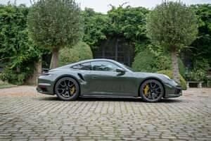 Vert Occasion 2023 Porsche 911 Turbo S Coupé | 279 000 € - Image 1/4