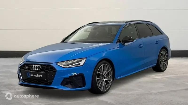 Bleu Utilisé 2020 Audi S4 Sport Break | 43 499 € (Prix cher) - Image 1/4