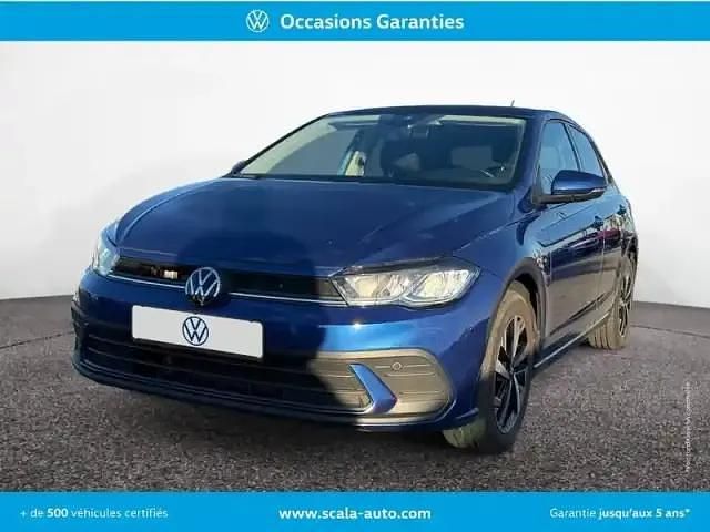 Reef blue metallic Utilisé 2022 VW Polo S Berline | 17 658 € (Prix juste) - Image 1/4