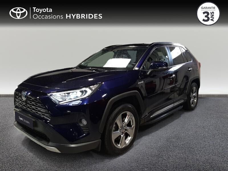 Bleue Utilisé 2020 Toyota RAV4 Hybrid Lounge SUV | 40 890 € - Image 1/4