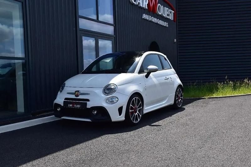 Blanc Utilisé 2017 Abarth 595 Turismo Citadine | 15 990 € (Prix juste) - Image 1/4