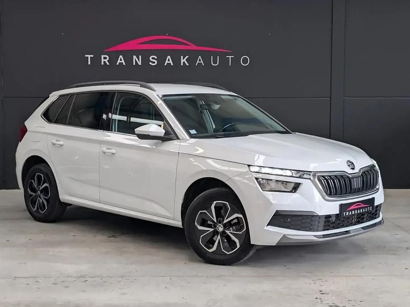 Blanc Utilisé 2021 Skoda Kamiq Ambition SUV | 16 990 € (Prix juste) - Image 1/4