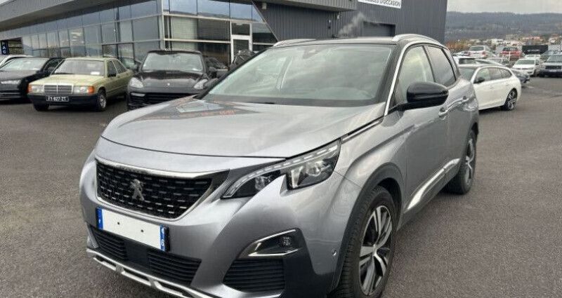 Gris Utilisé 2019 Peugeot 3008 Allure Monospace | 16 990 € (Bon prix) - Image 1/4