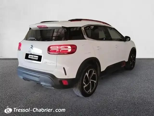 Blanc banquise Occasion 2019 Citroën C5 Aircross Feel SUV | 13 999 € (Prix juste) - Image 1/3