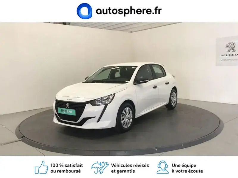 Gris artense Utilisé 2021 Peugeot 208 S Citadine | 17 280 € (Prix assez cher) - Image 1/4