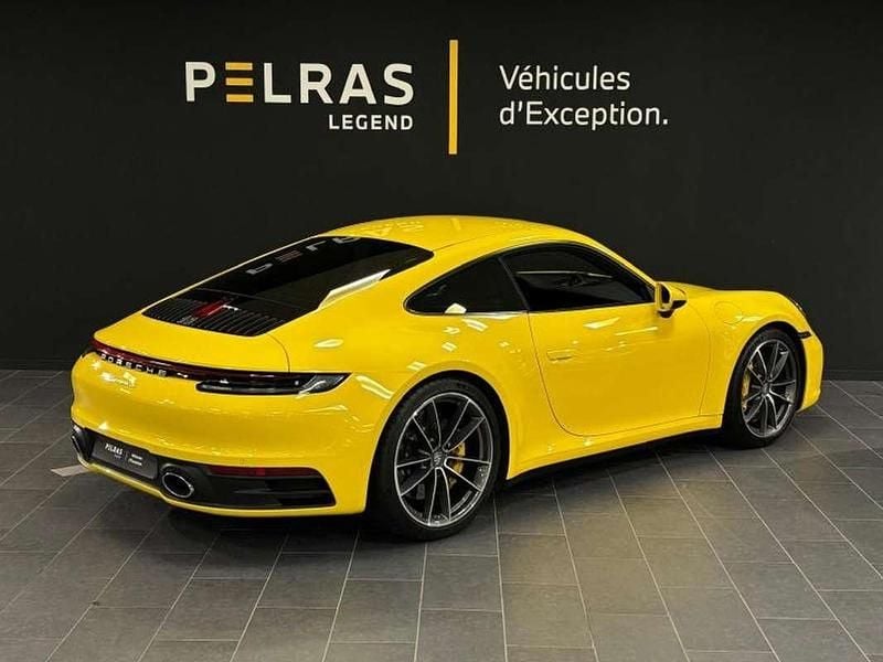 Occasion Porsche 911 457 ch (336 kW) 2019 Jaune Coupé