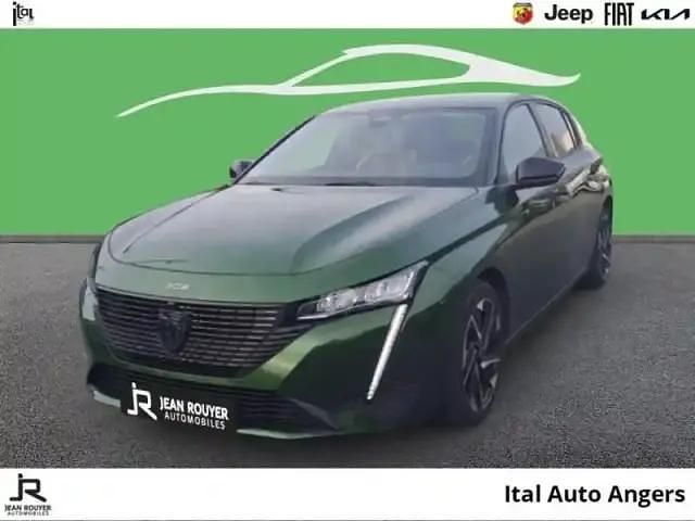 Vert olivine (m) Utilisé 2022 Peugeot 308 Allure Berline | 19 950 € - Image 1/4