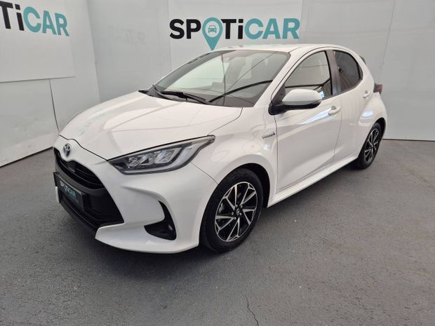 Blanc Utilisé 2020 Toyota Yaris Hybrid Design | 17 990 € (Super prix) - Image 1/4