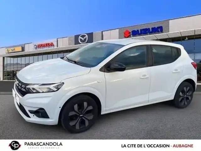 Blanc Occasion 2025 Dacia Sandero Journey Berline | 16 990 € (Prix juste) - Image 1/4
