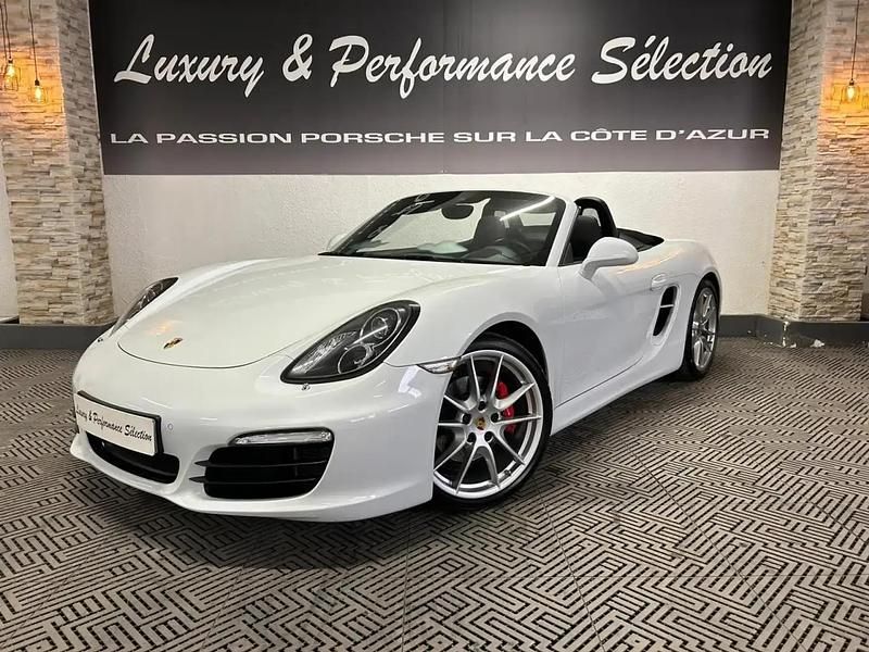 Blanc Utilisé 2015 Porsche Boxster S Sport Cabriolet | 64 990 € - Image 1/4
