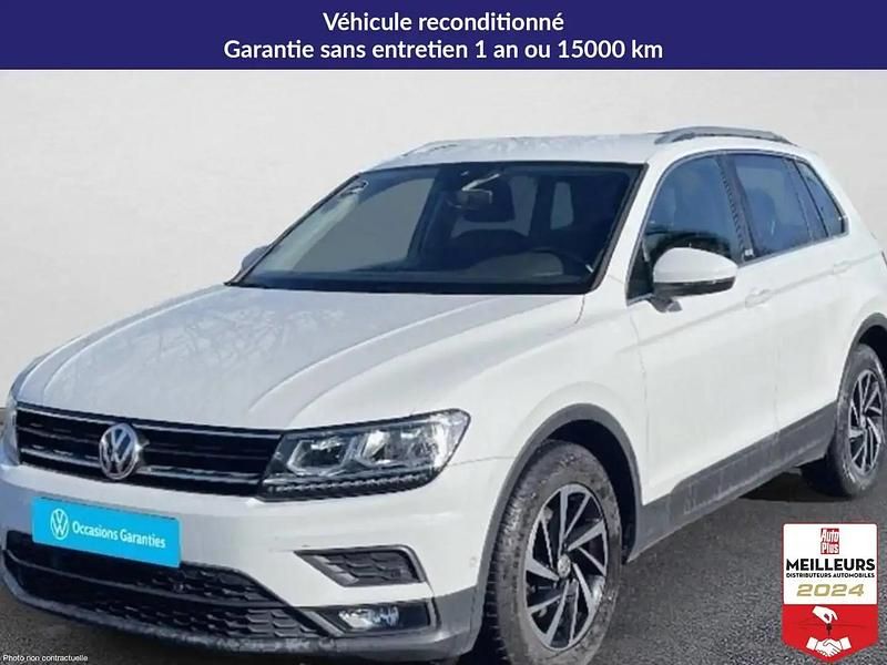 Blanc Occasion 2019 VW Tiguan SUV | 21 360 € (Prix assez cher) - Image 1/4
