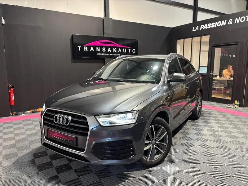 Gris Utilisé 2017 Audi Q3 S-Line SUV | 15 990 € (Bon prix) - Image 1/4