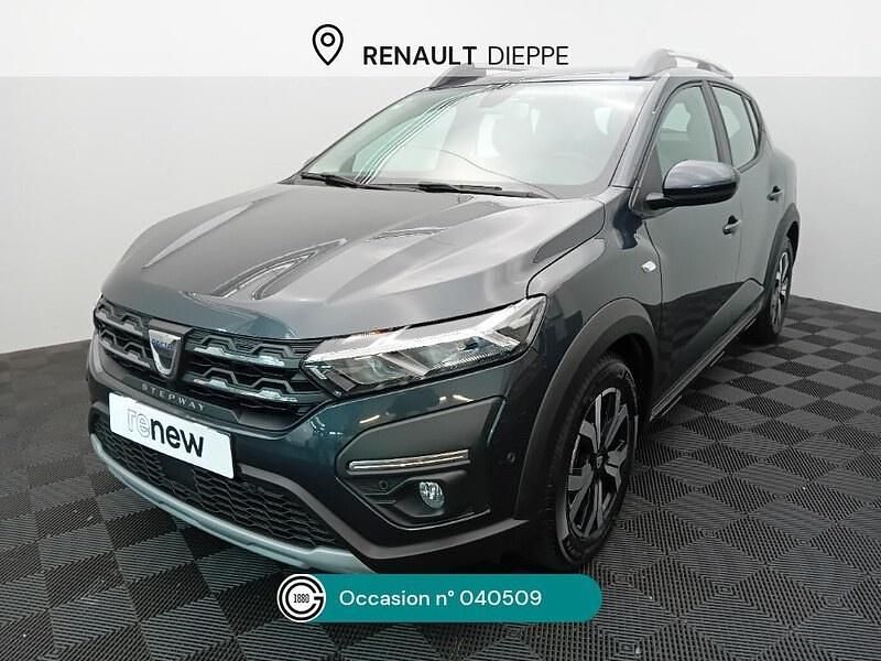 Gris Utilisé 2021 Dacia Sandero Comfort Citadine | 12 990 € (Prix juste) - Image 1/4