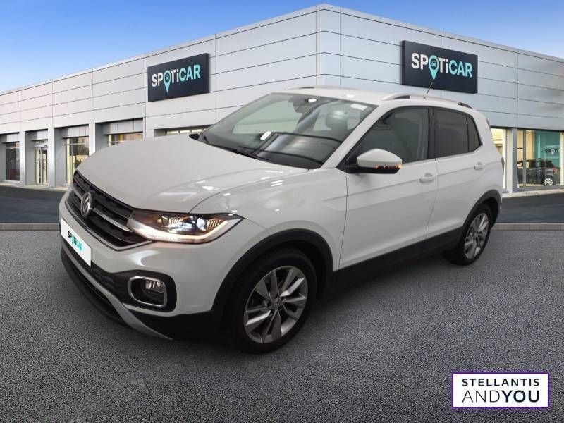 Blanc Utilisé 2019 VW T-Cross SUV | 17 989 € (Prix juste) - Image 1/3