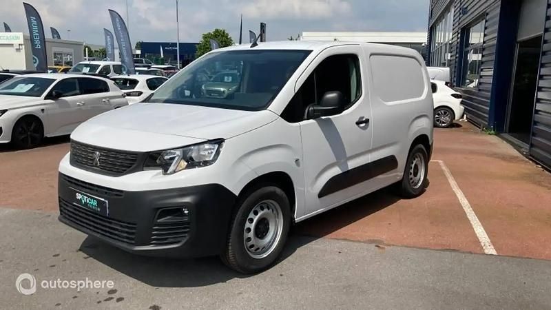 Blanc icy Utilisé 2023 Peugeot E-Partner Monospace | 37 800 € - Image 1/4