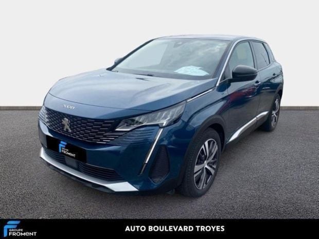 Bleu Utilisé 2022 Peugeot 3008 Allure | 24 900 € (Prix juste) - Image 1/4