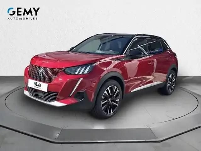 Rouge Occasion 2023 Peugeot e-2008 GTi SUV | 20 670 € (Prix juste) - Image 1/4