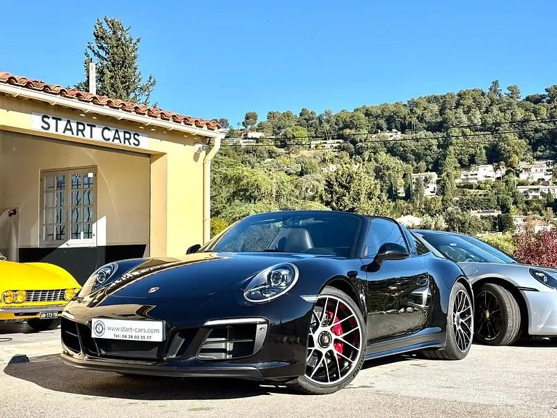 Occasion Porsche 911 Targa 4 450 ch (330 kW) 2018 Noir Cabriolet