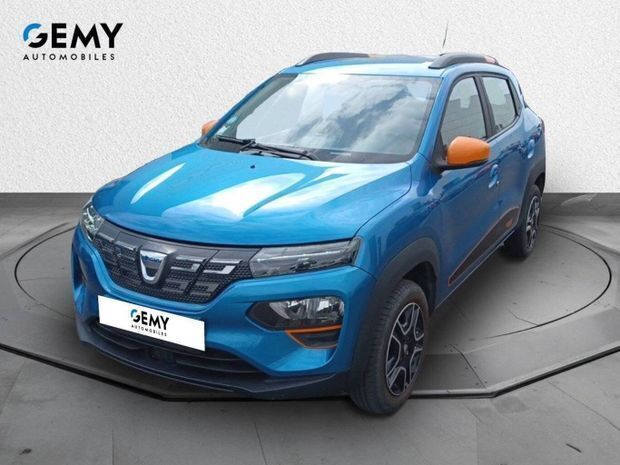 Bleu Utilisé 2022 Dacia Spring Comfort Plus Citadine | 10 799 € (Prix juste) - Image 1/4