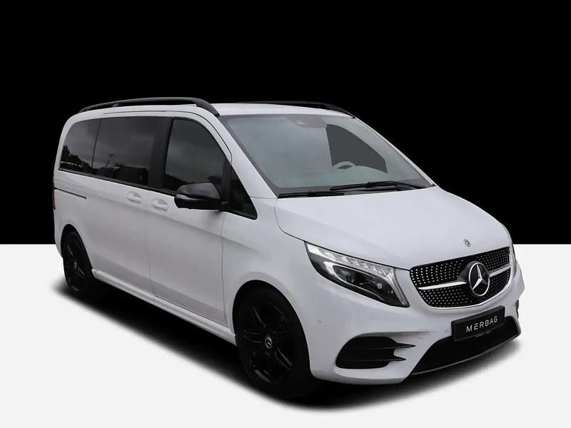 Blanc Utilisé 2020 Mercedes V300 Avantgarde Edition Monospace | 56 923 € (Super prix) - Image 1/4