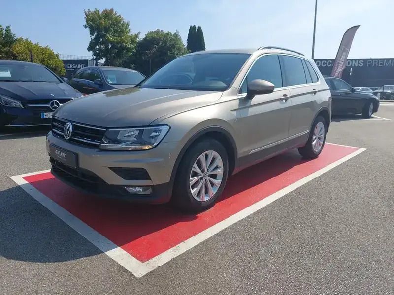 Gris Utilisé 2018 VW Tiguan Business+ SUV | 24 990 € (Prix juste) - Image 1/4