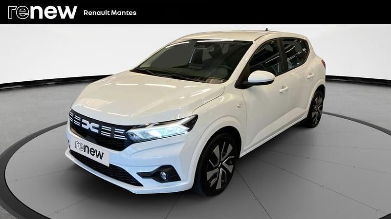 Blanc Utilisé 2024 Dacia Sandero Expression Citadine | 15 480 € (Prix juste) - Image 1/4