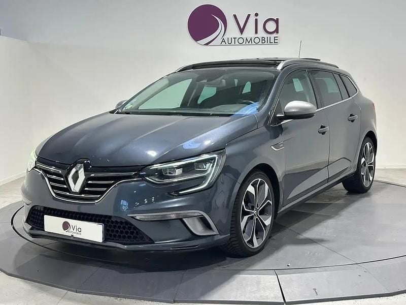 Gris Occasion 2019 Renault Mégane GT Line GT-Line Break | 10 490 € (Bon prix) - Image 1/4