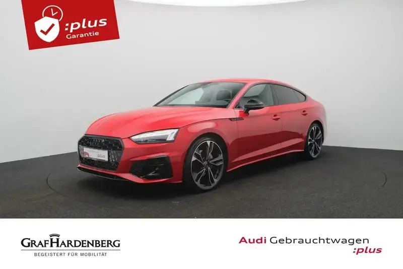 Rouge Utilisé 2025 Audi A5 Sportback S-Line Berline | 50 980 € (Prix juste) - Image 1/4