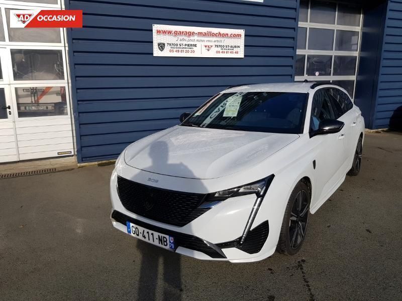 Blanc Occasion 2023 Peugeot 308 GT Break | 44 790 € - Image 1/4