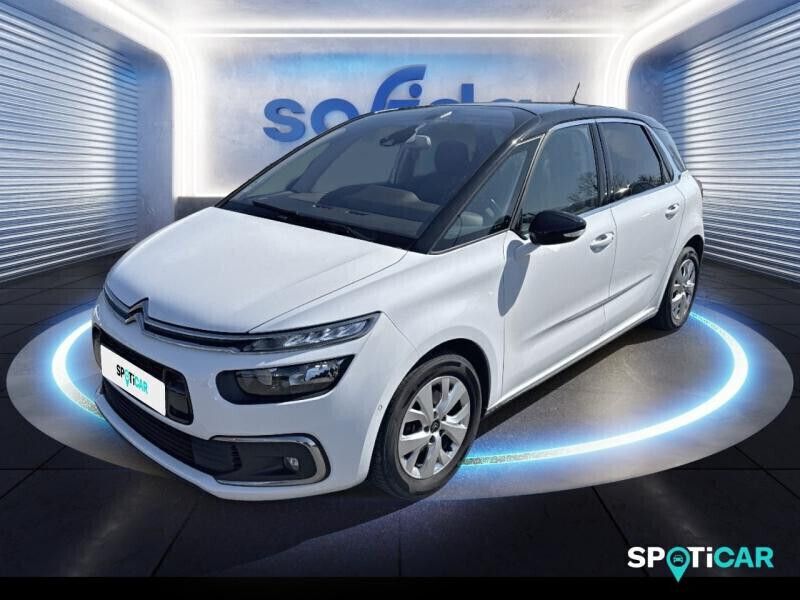 Blanc Utilisé 2020 Citroën C4 SpaceTourer Feel Monospace | 15 490 € (Prix juste) - Image 1/4