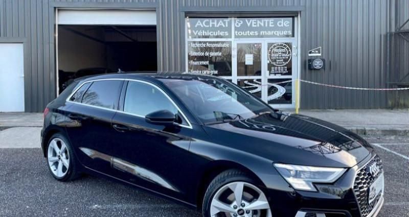 Noir Occasion 2022 Audi A3 Sport Berline | 29 990 € (Prix assez cher) - Image 1/4