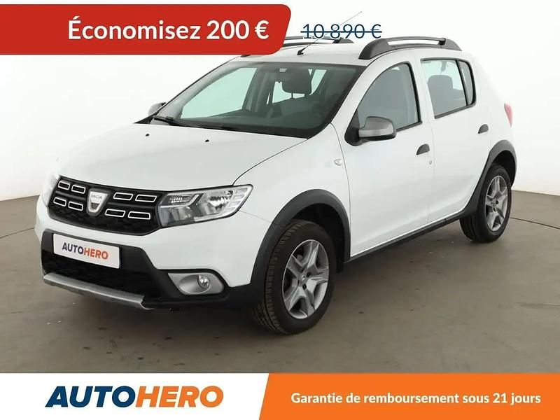 Blanc Utilisé 2018 Dacia Sandero Ambiance Citadine | 10 690 € (Prix juste) - Image 1/2