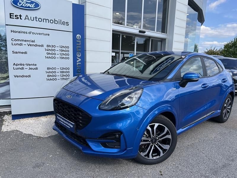 Bleu Occasion 2023 Ford Puma ST-Line Coupé | 19 999 € (Prix juste) - Image 1/4