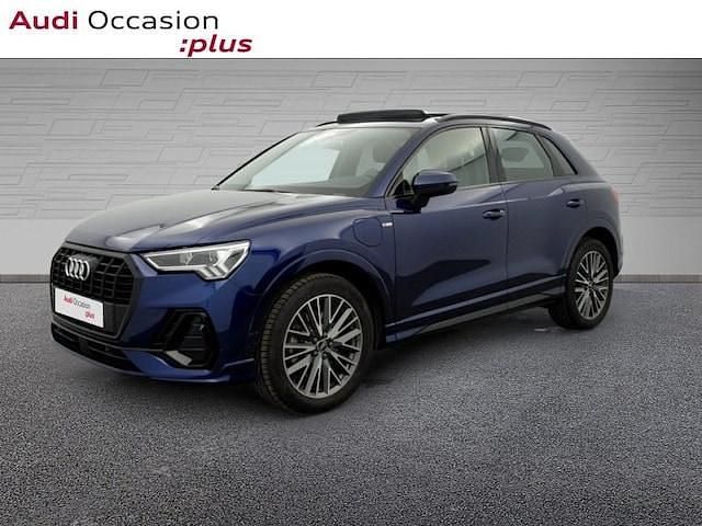 Bleu navarre métallisé Utilisé 2022 Audi Q3 S-Line SUV | 34 990 € - Image 1/4