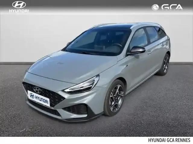 Shadow grey tkg Occasion 2022 Hyundai i30 N Line Break | 21 990 € (Prix juste) - Image 1/4