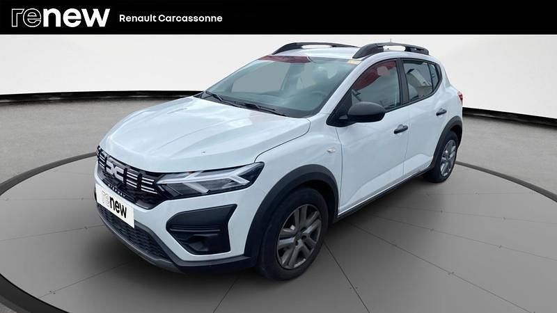 Blanc Utilisé 2023 Dacia Sandero Essentiel Citadine | 14 690 € (Prix juste) - Image 1/4
