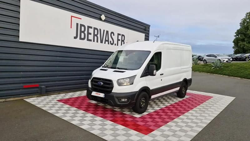 Blanc Utilisé 2022 Ford Transit Business Edition Van | 18 590 € (Super prix) - Image 1/4