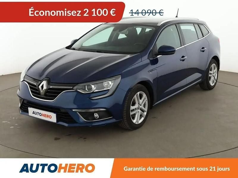Bleu Occasion 2019 Renault Mégane GrandTour Business Break | 11 990 € (Bon prix) - Image 1/2