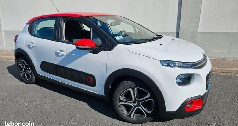 Blanc Utilisé 2018 Citroën C3 Feel Citadine | 9 990 € (Prix juste) - Image 1/4