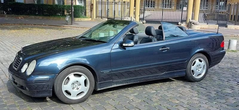 Bleu Utilisé 2003 Mercedes CLK200 Cabriolet | 8 000 € - Image 1/4