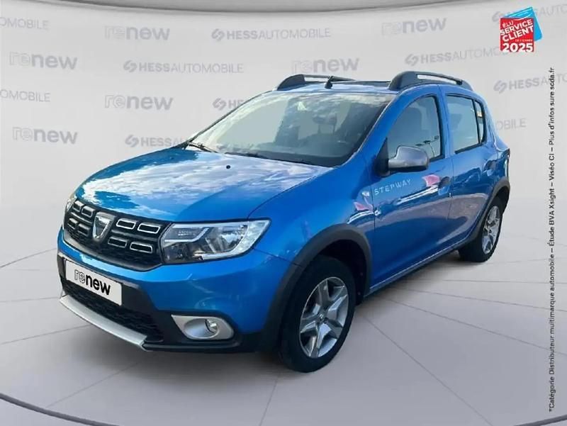 Bleu Utilisé 2020 Dacia Sandero Stepway Citadine | 10 999 € (Bon prix) - Image 1/4
