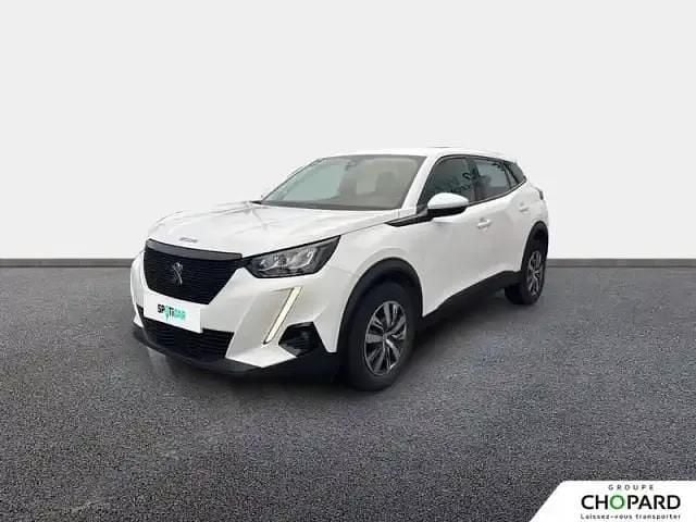 Blanc Utilisé 2021 Peugeot 2008 Business-Line SUV | 15 670 € (Prix juste) - Image 1/4
