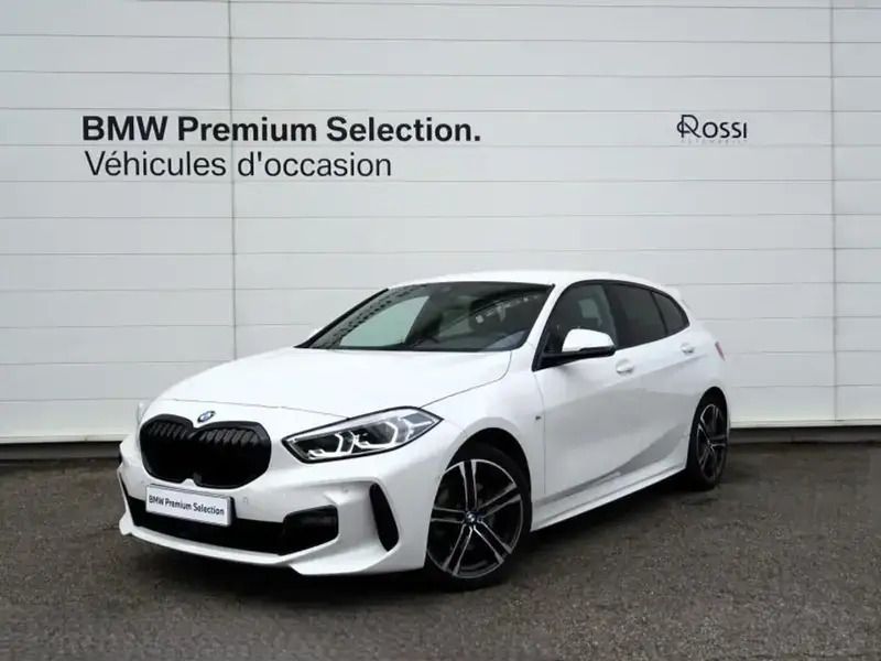 Blanc Utilisé 2023 BMW 118 M Sport Citadine | 28 950 € (Bon prix) - Image 1/4