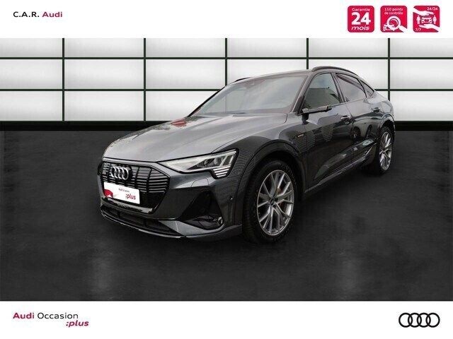 Gris Utilisé 2021 Audi e-tron Sportback S-Line SUV | 49 900 € (Prix assez cher) - Image 1/4
