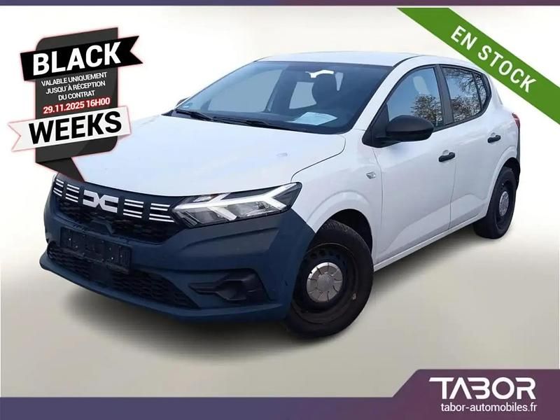 Blanc Utilisé 2023 Dacia Sandero Acces | 11 388 € (Bon prix) - Image 1/4