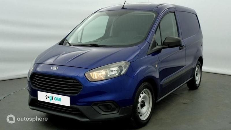 Bleu Utilisé 2018 Ford Transit Ambiente Van | 10 989 € (Bon prix) - Image 1/4