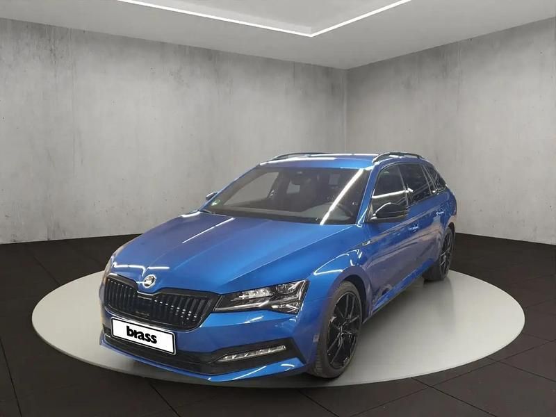 Bleu Utilisé 2025 Skoda Superb SportLine Break | 46 450 € - Image 1/4