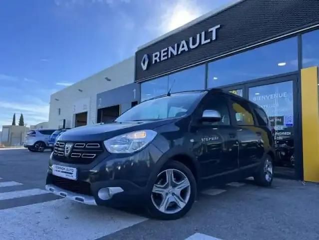 Occasion Dacia Lodgy Stepway 2020 Gris foncé Monospace