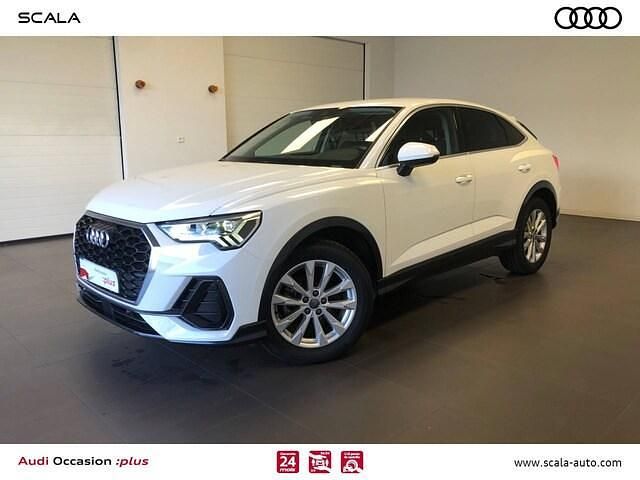 Blanc ibis Utilisé 2020 Audi Q3 Sportback Business SUV | 29 600 € (Super prix) - Image 1/4