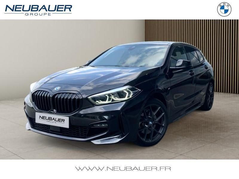 Saphirschwarz métallisé Utilisé 2022 BMW 118 M Sport Citadine | 29 640 € (Prix juste) - Image 1/4